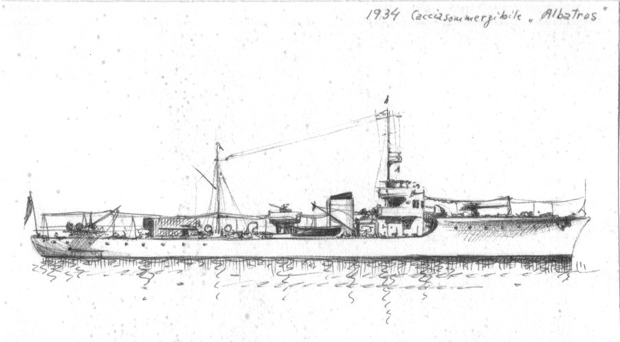 1934 -Cacciasommergibili 'Albatros'